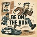 be on the run