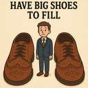 have big shoes to fill