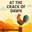 at the crack of dawn