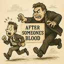after someone's blood