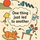 One thing just led to another