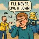 I’ll never live it down!