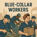 blue-collar workers