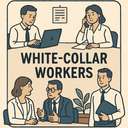 white-collar workers