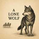 a lone wolf
