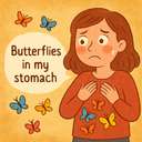 butterflies in my stomach