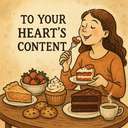 to your heart’s content