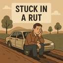 stuck in a rut