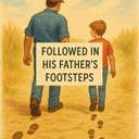 followed in his father’s footsteps