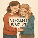 a shoulder to cry on