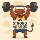 as strong as an ox
