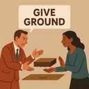 give ground