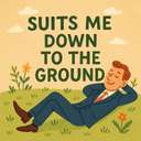 suits me down to the ground