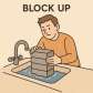 block up