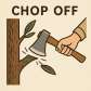 chop off