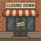 close down