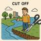 cut off