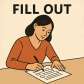 fill out