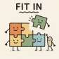 fit in