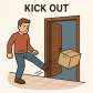 kick out