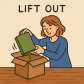 lift out