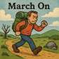 march on