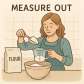 measure out