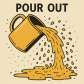 pour out