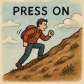 press on