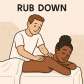 rub down
