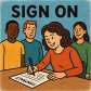 sign on