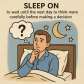 sleep on