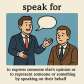 speak for