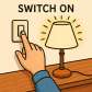 switch on