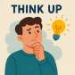 think up